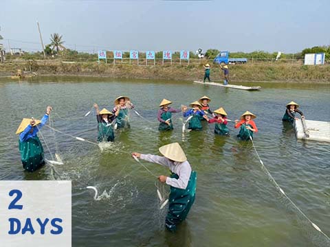 台南曲水流觴+小小漁夫體驗2日