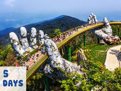 活力在峴~來去巴拿山-中越峴港雙樂園五日
