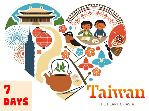 7-Day Taiwan West Coast Tour (台灣西部七日遊)